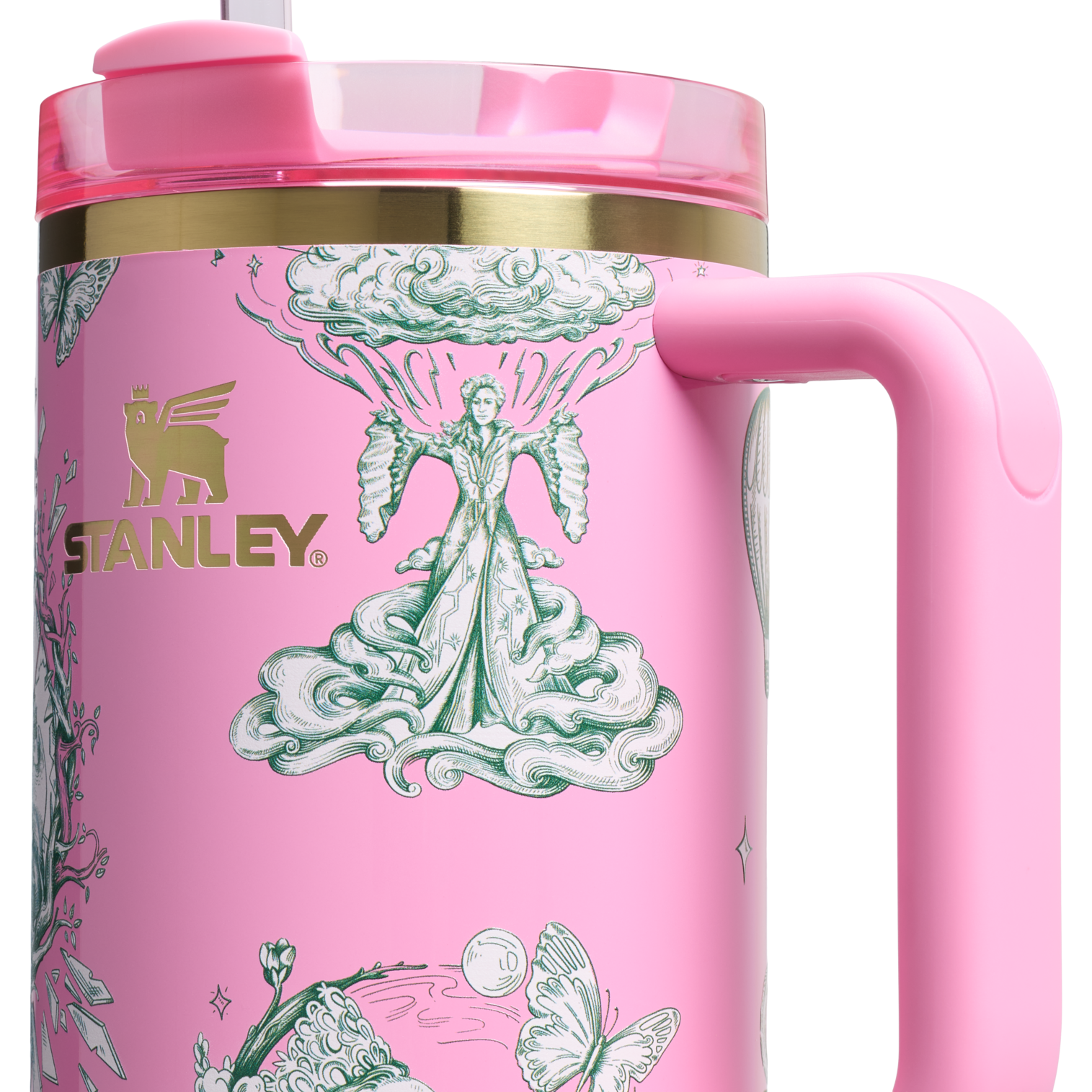 Double-Wall Vacuum The Wicked for Good Quencher H2.0 Flowstate Tumbler D245R - FlowState 3-Position Lid Insulated Travel Mug Detail