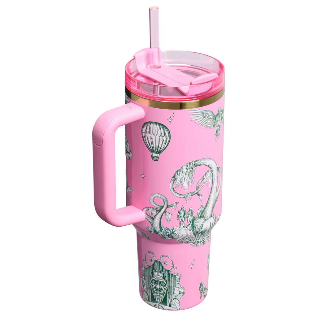 Double-Wall Vacuum The Wicked for Good Quencher H2.0 Flowstate Tumbler D245R - FlowState 3-Position Lid Insulated Travel Mug Detail