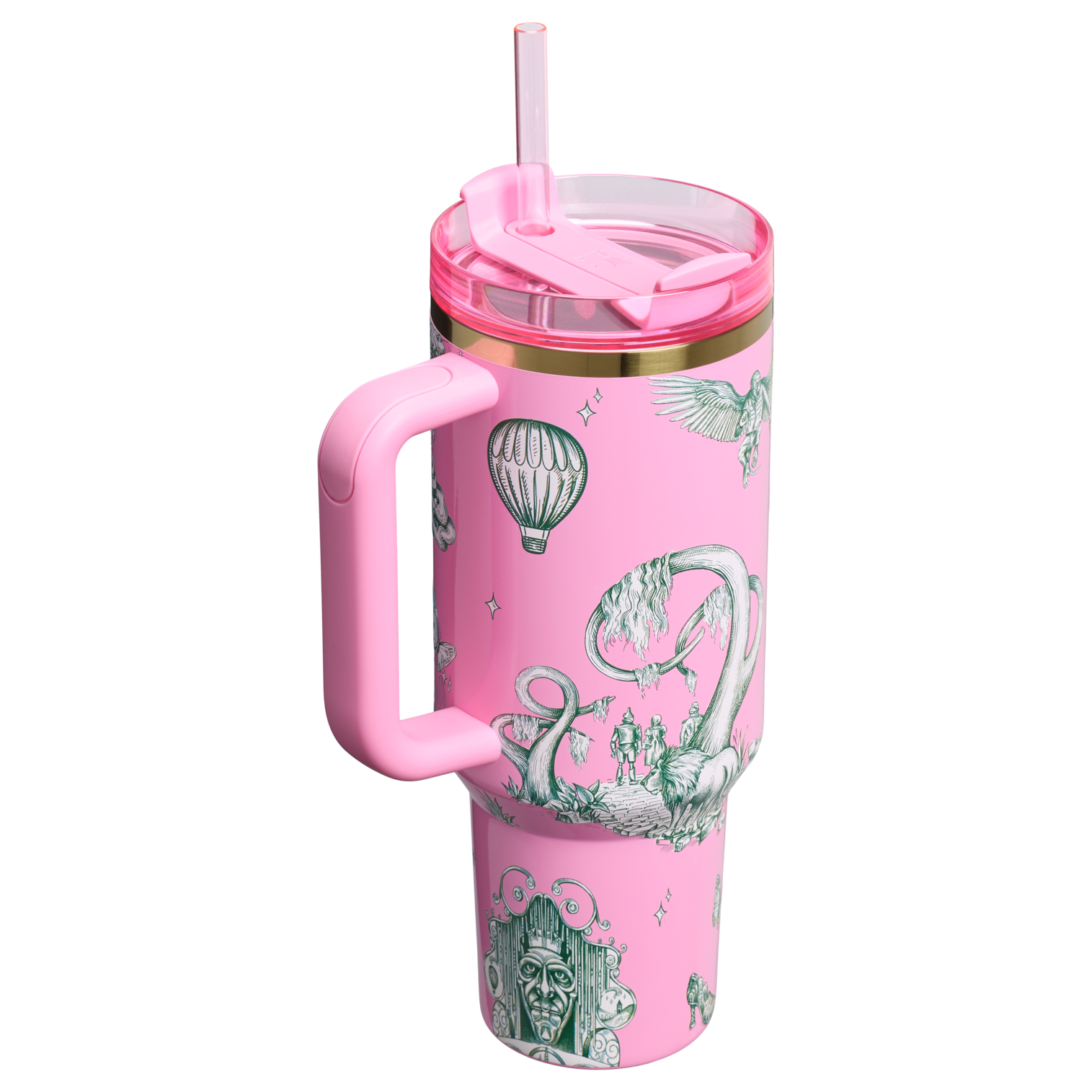 Double-Wall Vacuum The Wicked for Good Quencher H2.0 Flowstate Tumbler D245R - FlowState 3-Position Lid Insulated Travel Mug Detail