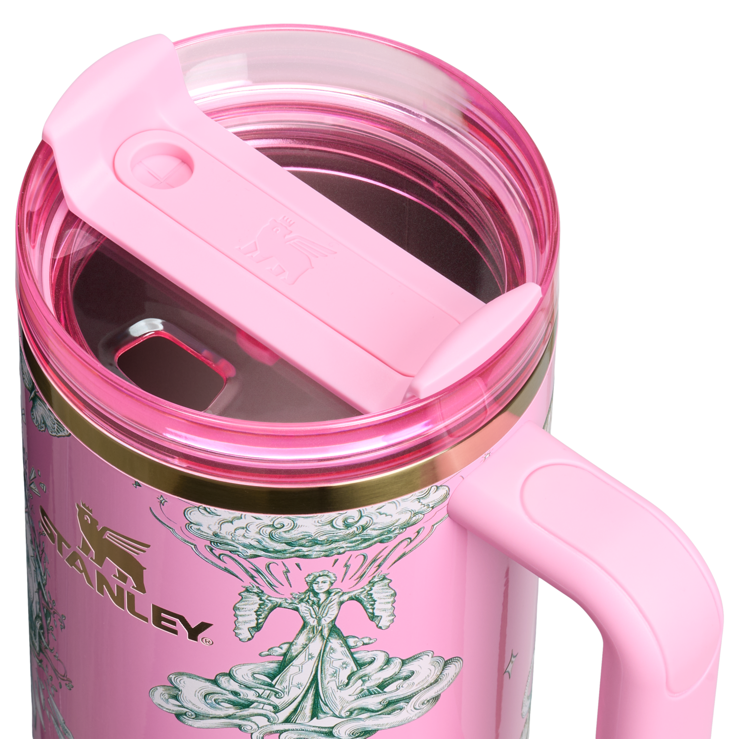 Double-Wall Vacuum The Wicked for Good Quencher H2.0 Flowstate Tumbler D245R - FlowState 3-Position Lid Insulated Travel Mug Detail