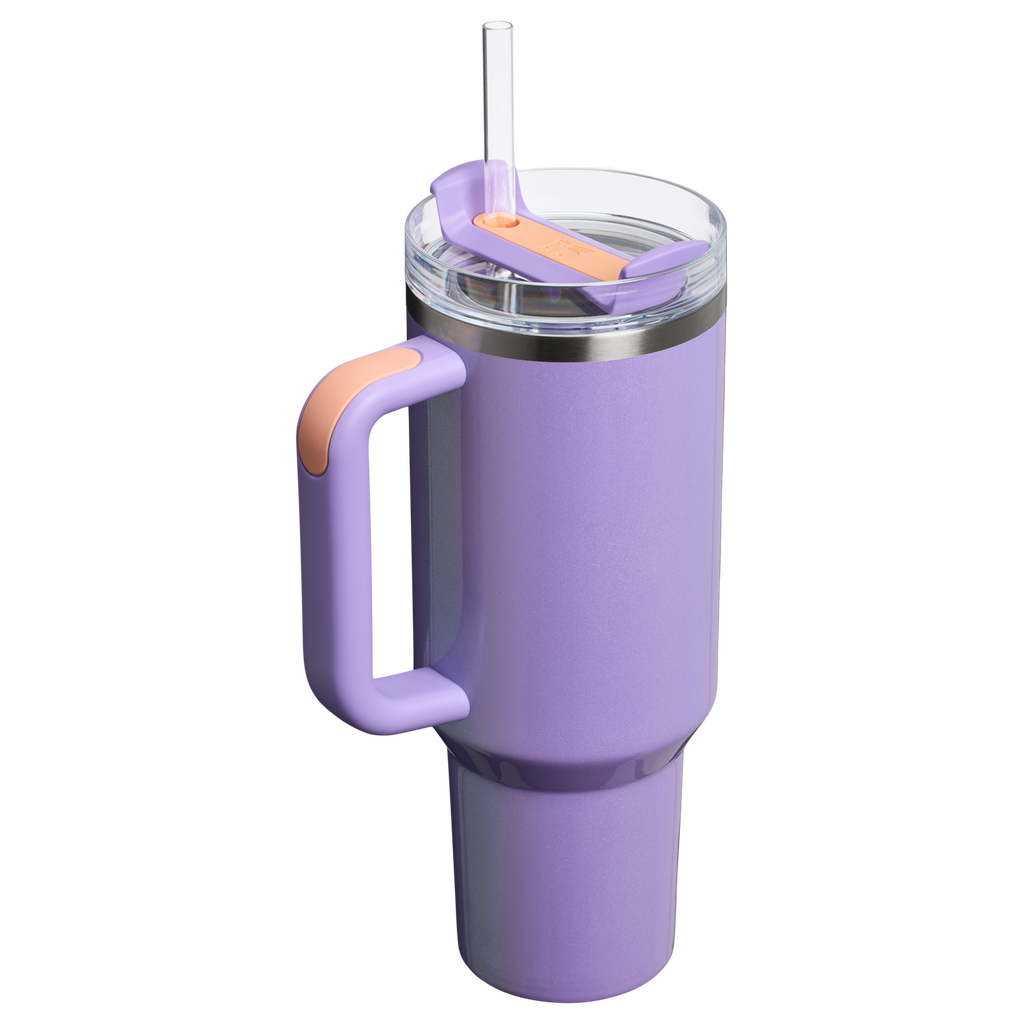 Car-Cup Friendly The Quencher H2.0 Flowstate Tumbler D050X - Premium Stainless Steel Straw Cup for All-Day Hydration Detail