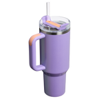 Car-Cup Friendly The Quencher H2.0 Flowstate Tumbler D050X - Premium Stainless Steel Straw Cup for All-Day Hydration Detail