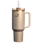 Large Capacity The Cheers & Cheer Quencher H2.0 Flowstate Tumbler D188Q - Double-Wall Vacuum Insulated Travel Tumbler with Straw - Prosecco Shimmer