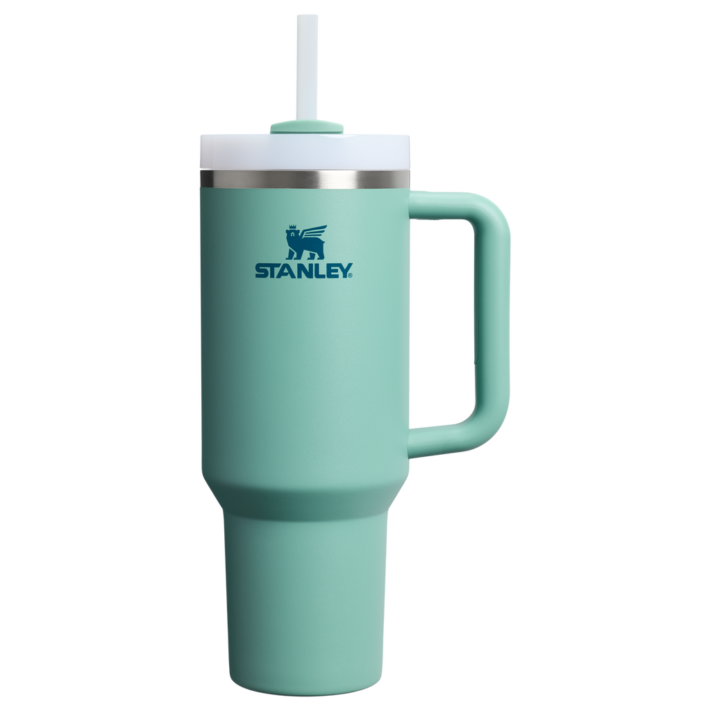 Car-Cup Friendly The Quencher H2.0 Flowstate Tumbler D050X - Premium Stainless Steel Straw Cup for All-Day Hydration - Spring Green