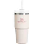 Insulated Travel The Quencher H2.0 Flowstate Tumbler D214X - Double-Wall Vacuum Insulated Travel Tumbler with Straw - Ash