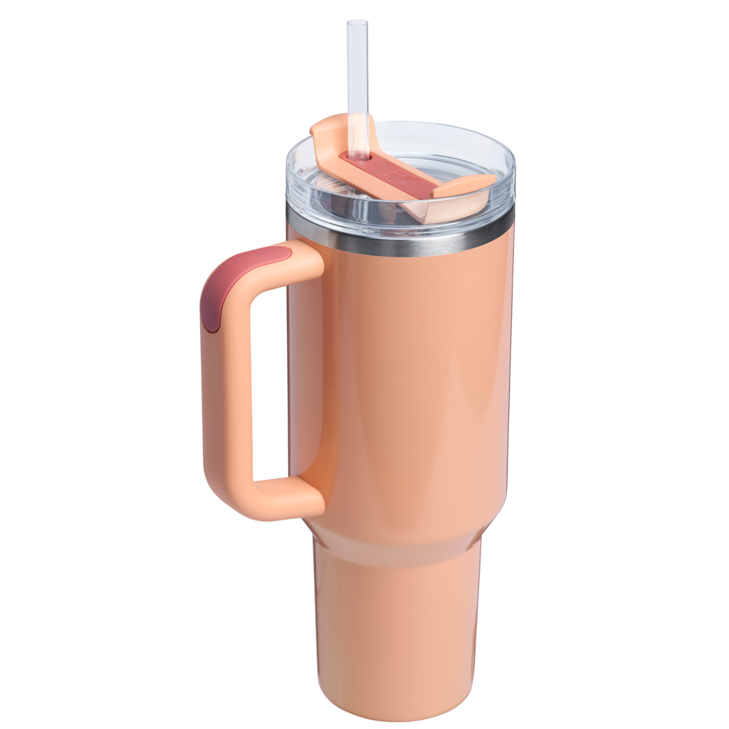Car-Cup Friendly The Quencher H2.0 Flowstate Tumbler D050X - Premium Stainless Steel Straw Cup for All-Day Hydration Detail