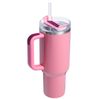 Car-Cup Friendly The Quencher H2.0 Flowstate Tumbler D050X - Premium Stainless Steel Straw Cup for All-Day Hydration Detail
