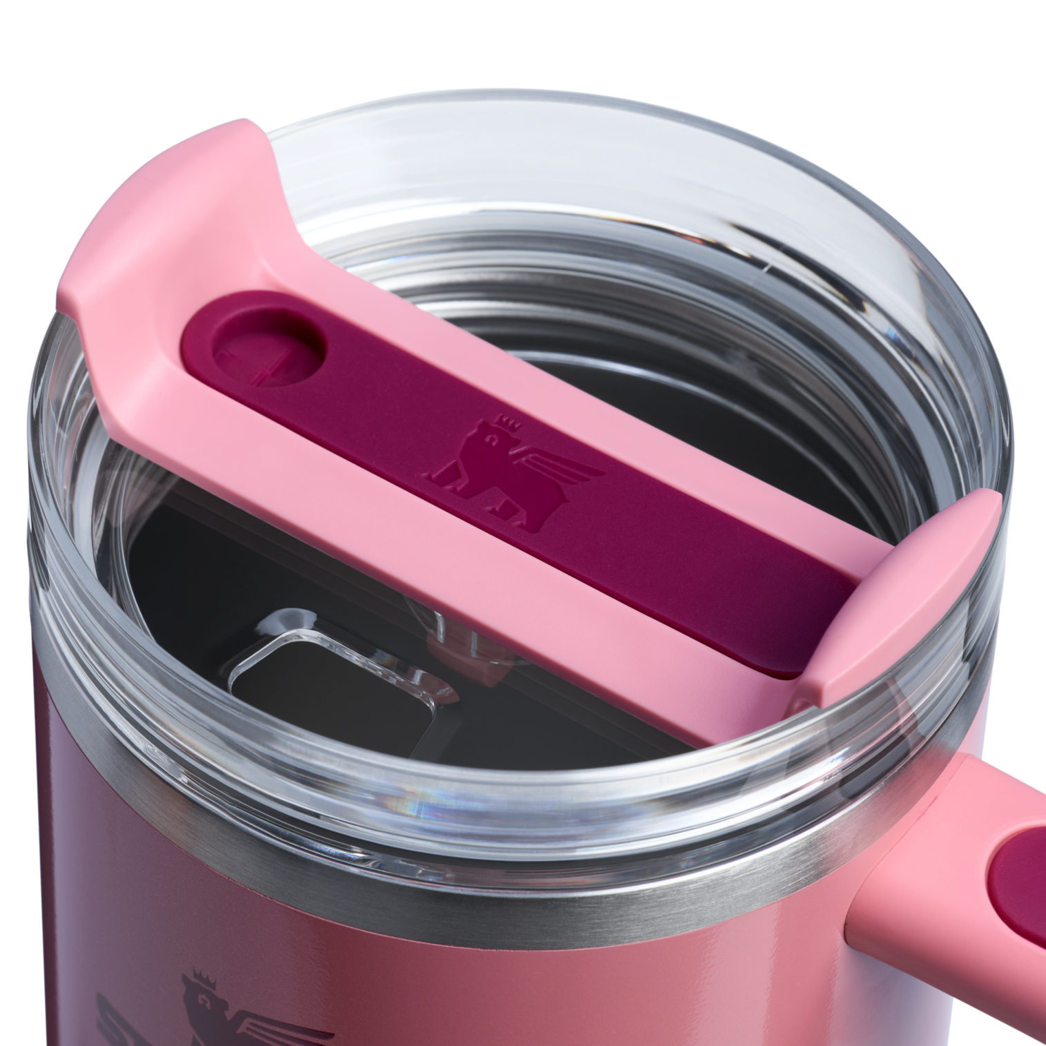 Car-Cup Friendly The Quencher H2.0 Flowstate Tumbler D050X - Premium Stainless Steel Straw Cup for All-Day Hydration Detail