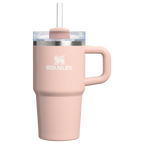Splash-Resistant FlowState The Quencher H2.O Flowstate Tumbler with Handle | Stanley Create D309N - 40oz Large Capacity Car-Cup Friendly Quencher Detail
