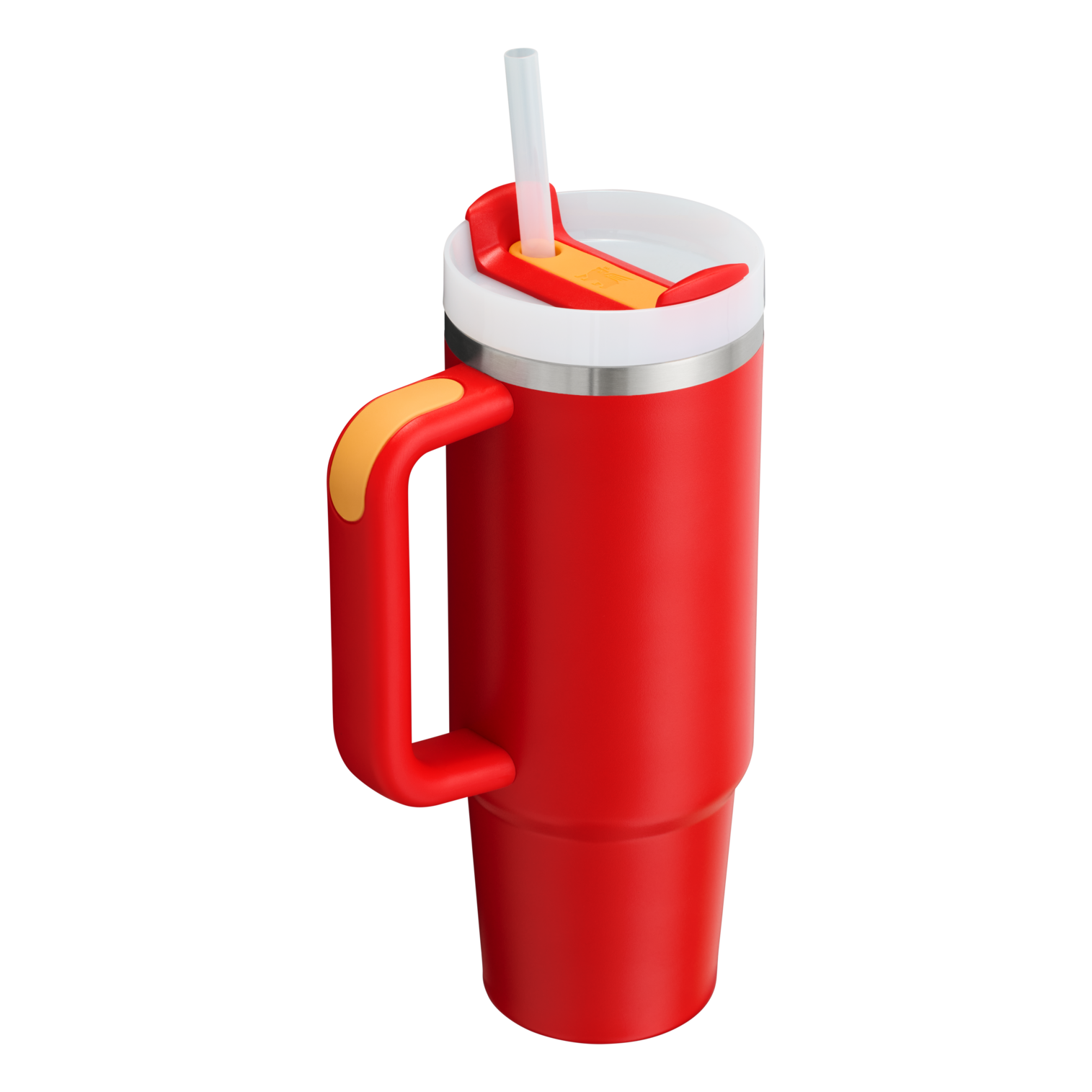 Splash-Resistant FlowState The Quencher H2.0 Flowstate Tumbler | Stanley Create D331C - 40oz Large Capacity Car-Cup Friendly Quencher Detail