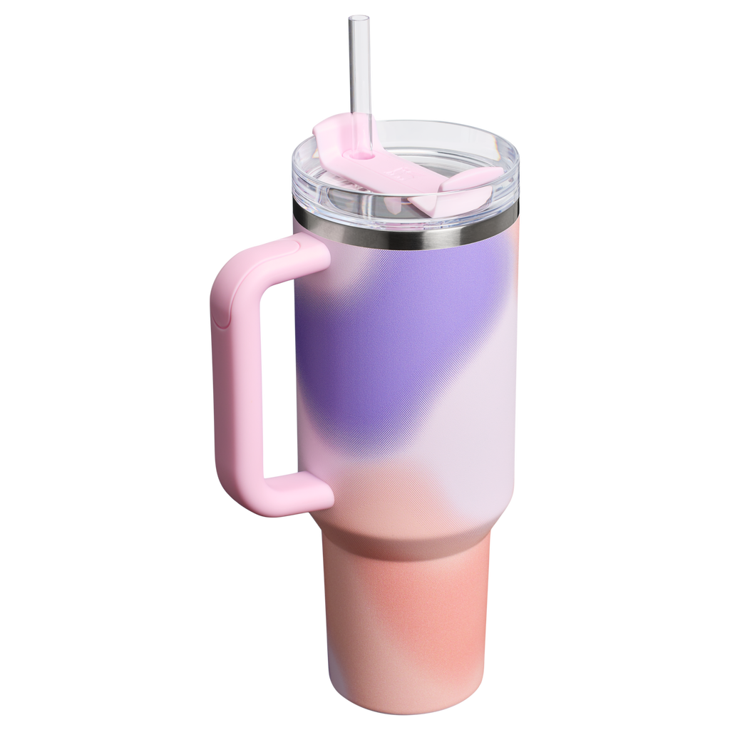 Car-Cup Friendly The Quencher H2.0 Flowstate Tumbler D050X - Premium Stainless Steel Straw Cup for All-Day Hydration Detail