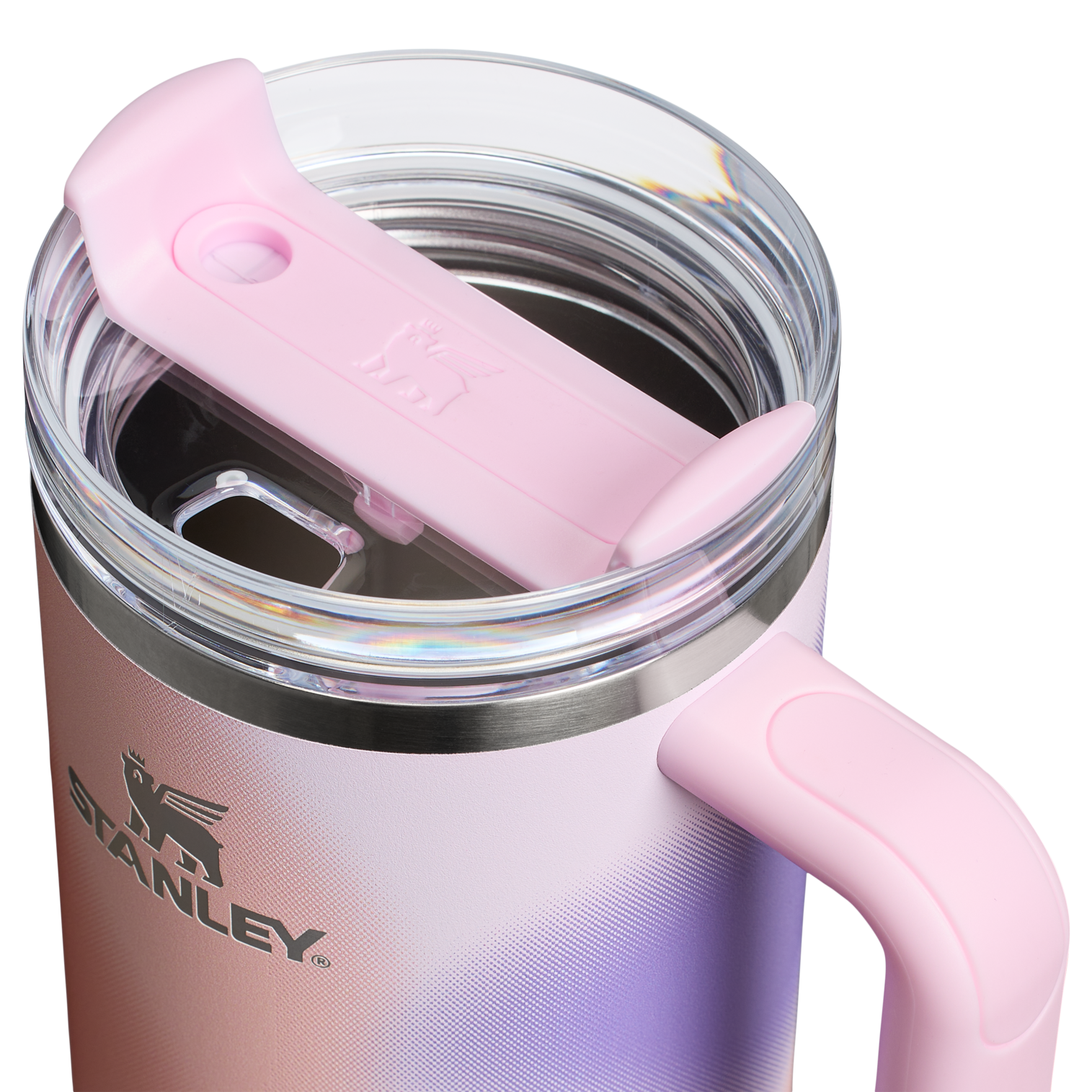 Car-Cup Friendly The Quencher H2.0 Flowstate Tumbler D050X - Premium Stainless Steel Straw Cup for All-Day Hydration Detail