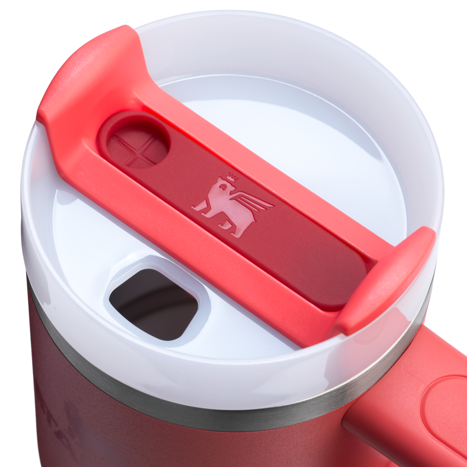Car-Cup Friendly The Quencher H2.O Flowstate Tumbler D068Z - FlowState 3-Position Lid Insulated Travel Mug Detail