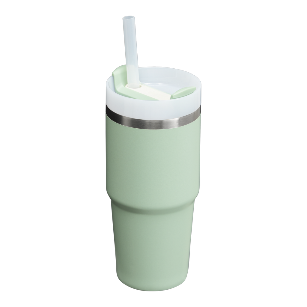 Insulated Travel The Quencher H2.0 Flowstate Tumbler D214X - Double-Wall Vacuum Insulated Travel Tumbler with Straw Detail