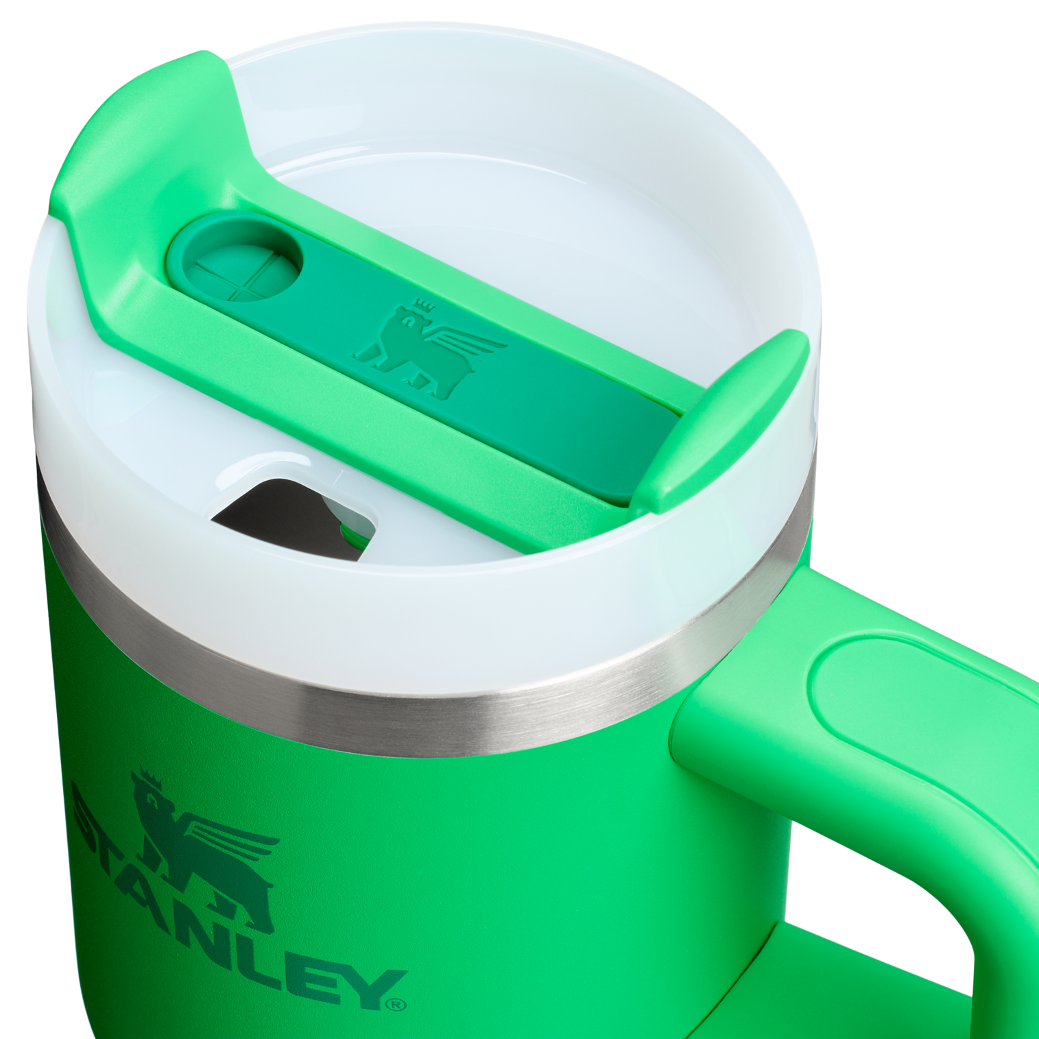 Car-Cup Friendly The Quencher H2.O Flowstate Tumbler D068Z - FlowState 3-Position Lid Insulated Travel Mug Detail