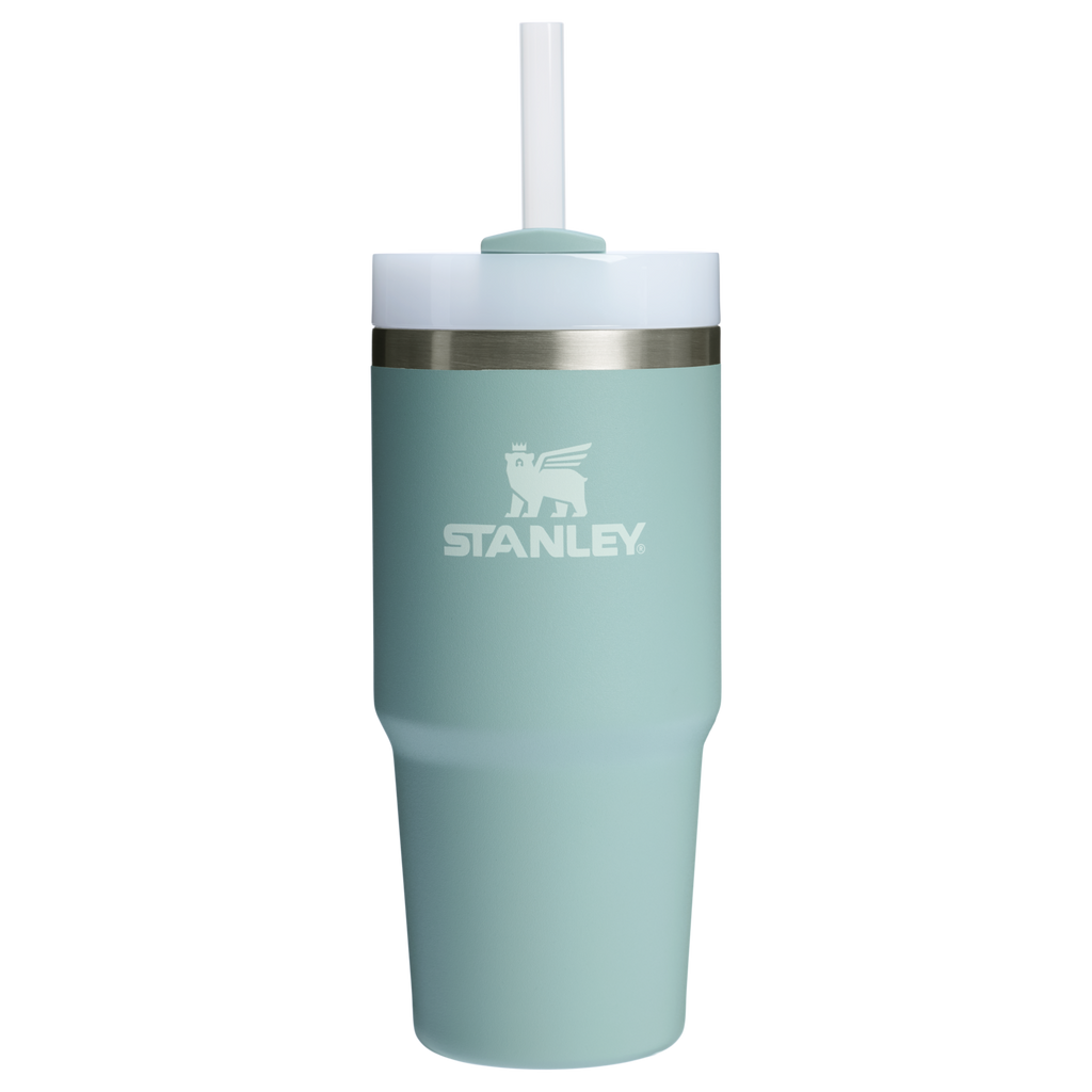 Insulated Travel The Quencher H2.0 Flowstate Tumbler D214X - Double-Wall Vacuum Insulated Travel Tumbler with Straw Detail