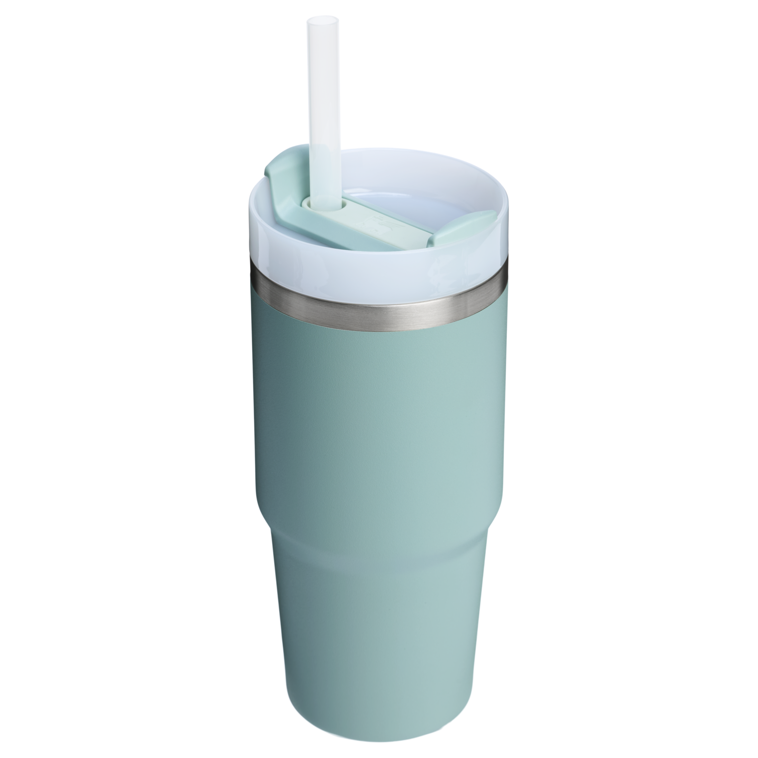 Insulated Travel The Quencher H2.0 Flowstate Tumbler D214X - Double-Wall Vacuum Insulated Travel Tumbler with Straw Detail