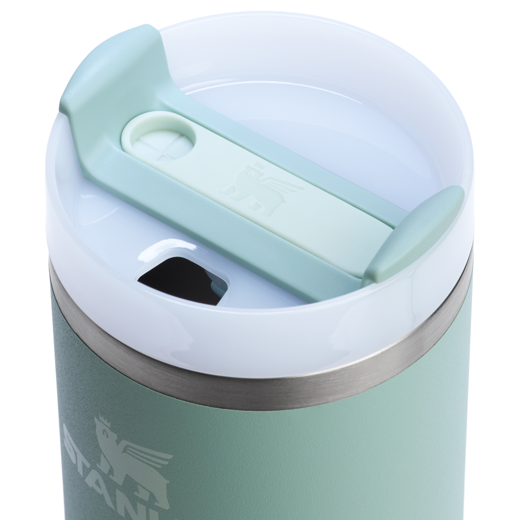 Insulated Travel The Quencher H2.0 Flowstate Tumbler D214X - Double-Wall Vacuum Insulated Travel Tumbler with Straw Detail