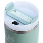 Insulated Travel The Quencher H2.0 Flowstate Tumbler D214X - Double-Wall Vacuum Insulated Travel Tumbler with Straw Detail