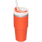 Insulated Travel The Quencher H2.0 Flowstate Tumbler D214X - Double-Wall Vacuum Insulated Travel Tumbler with Straw Detail