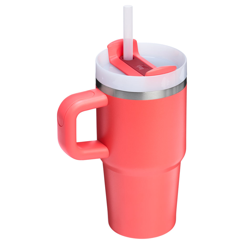 Splash-Resistant FlowState The Quencher H2.O Flowstate Tumbler with Handle | Stanley Create D309N - 40oz Large Capacity Car-Cup Friendly Quencher Detail