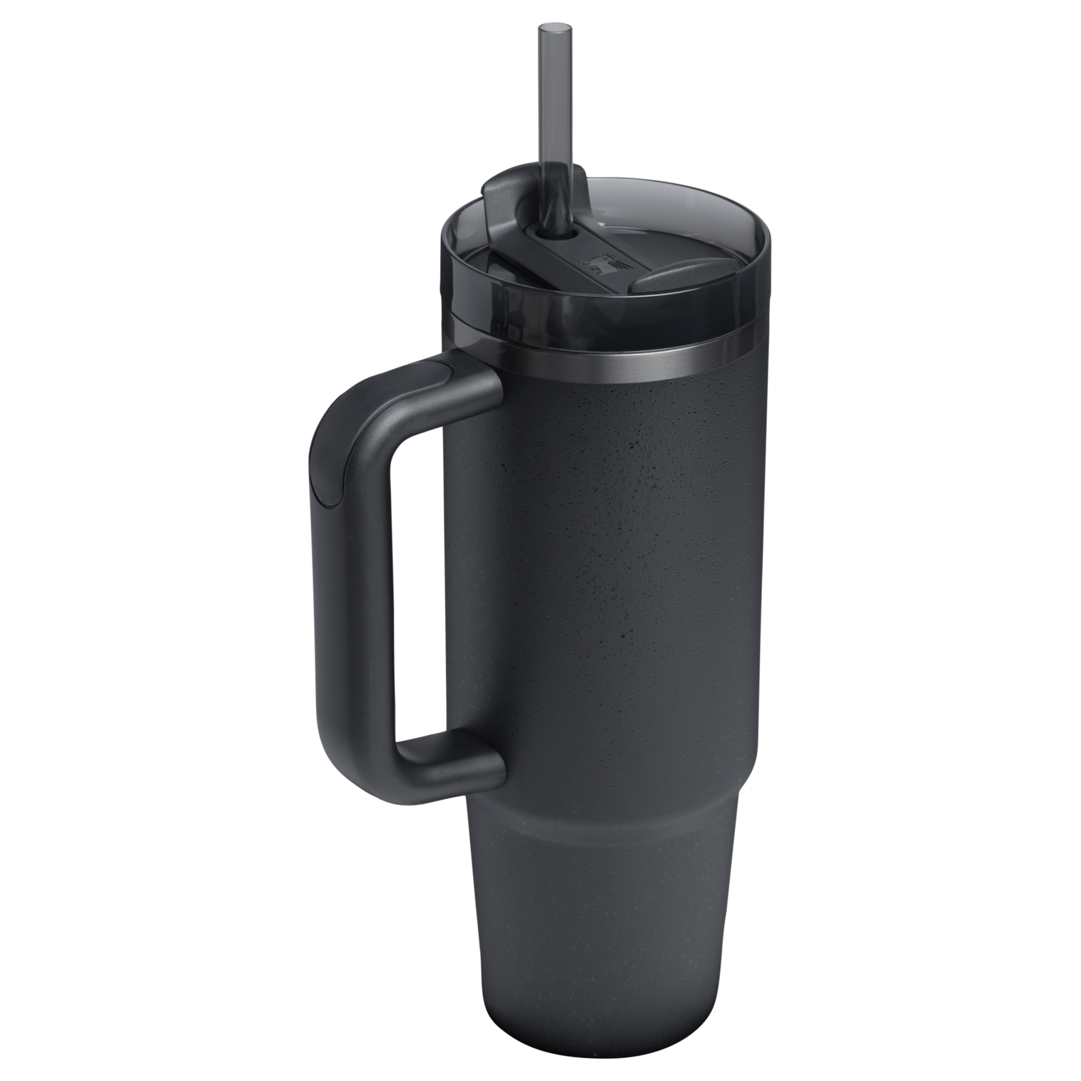Splash-Resistant FlowState The Quencher H2.0 Flowstate Tumbler | Stanley Create D331C - 40oz Large Capacity Car-Cup Friendly Quencher Detail