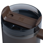 Splash-Resistant FlowState The Quencher H2.0 Flowstate Tumbler | Stanley Create D331C - 40oz Large Capacity Car-Cup Friendly Quencher Detail
