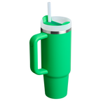 Splash-Resistant FlowState The Quencher H2.0 Flowstate Tumbler | Stanley Create D331C - 40oz Large Capacity Car-Cup Friendly Quencher Detail