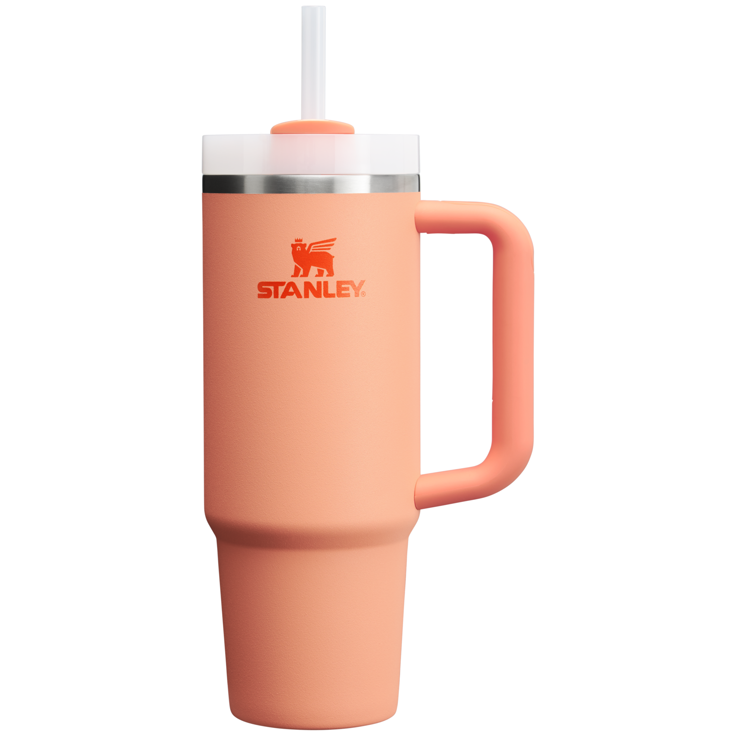 Splash-Resistant FlowState The Quencher H2.0 Flowstate Tumbler | Stanley Create D331C - 40oz Large Capacity Car-Cup Friendly Quencher Detail