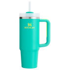 Splash-Resistant FlowState The Quencher H2.0 Flowstate Tumbler | Stanley Create D331C - 40oz Large Capacity Car-Cup Friendly Quencher Detail