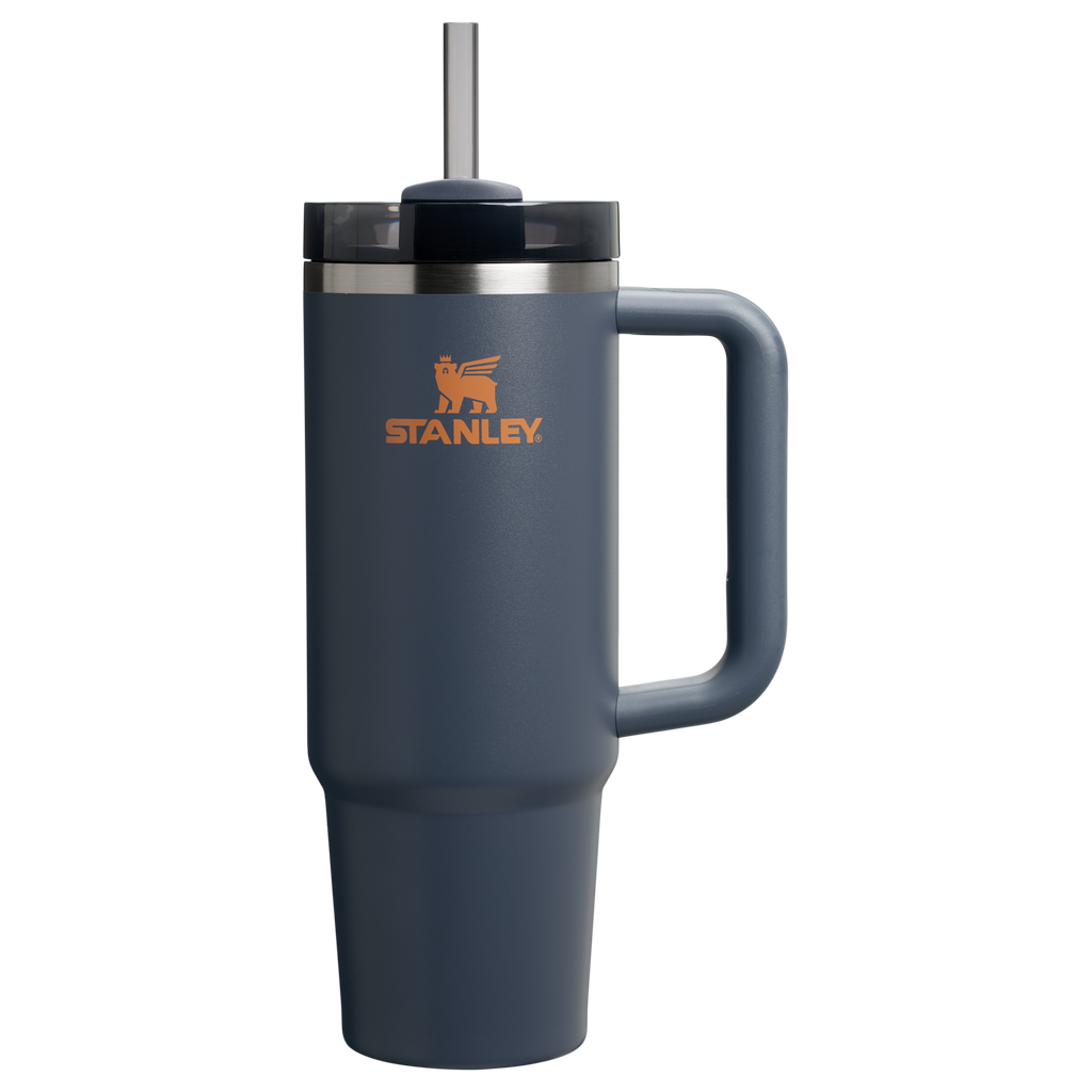 Splash-Resistant FlowState The Quencher H2.0 Flowstate Tumbler D051L - 40oz Large Capacity Car-Cup Friendly Quencher - Twilight