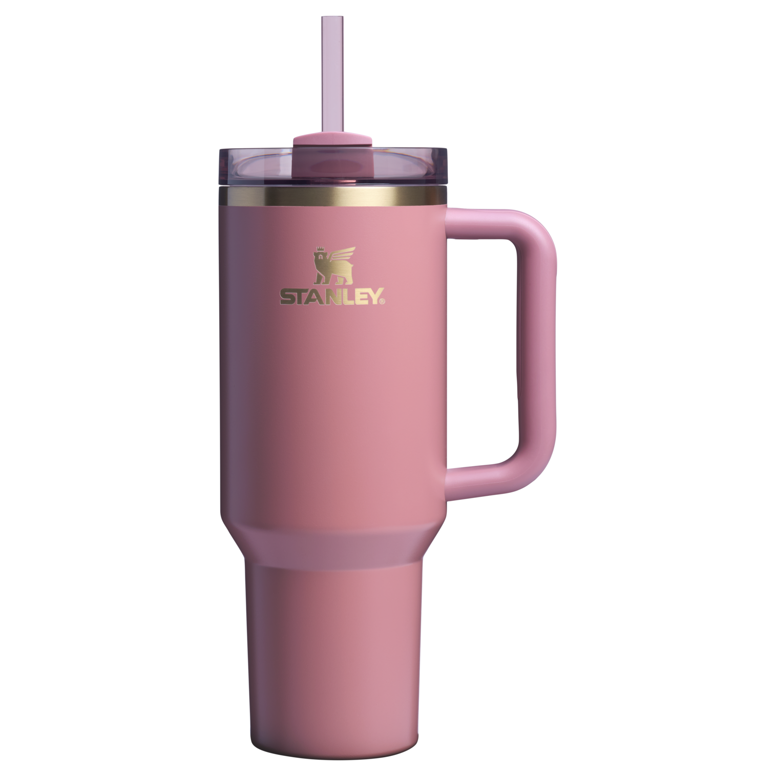 Double-Wall Vacuum The Quencher H2.0 Flowstate Tumbler  | Stanley Create D332L - Double-Wall Vacuum Insulated Travel Tumbler with Straw Detail