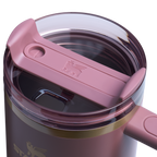 Car-Cup Friendly The Quencher H2.0 Flowstate Tumbler D050X - Premium Stainless Steel Straw Cup for All-Day Hydration Detail