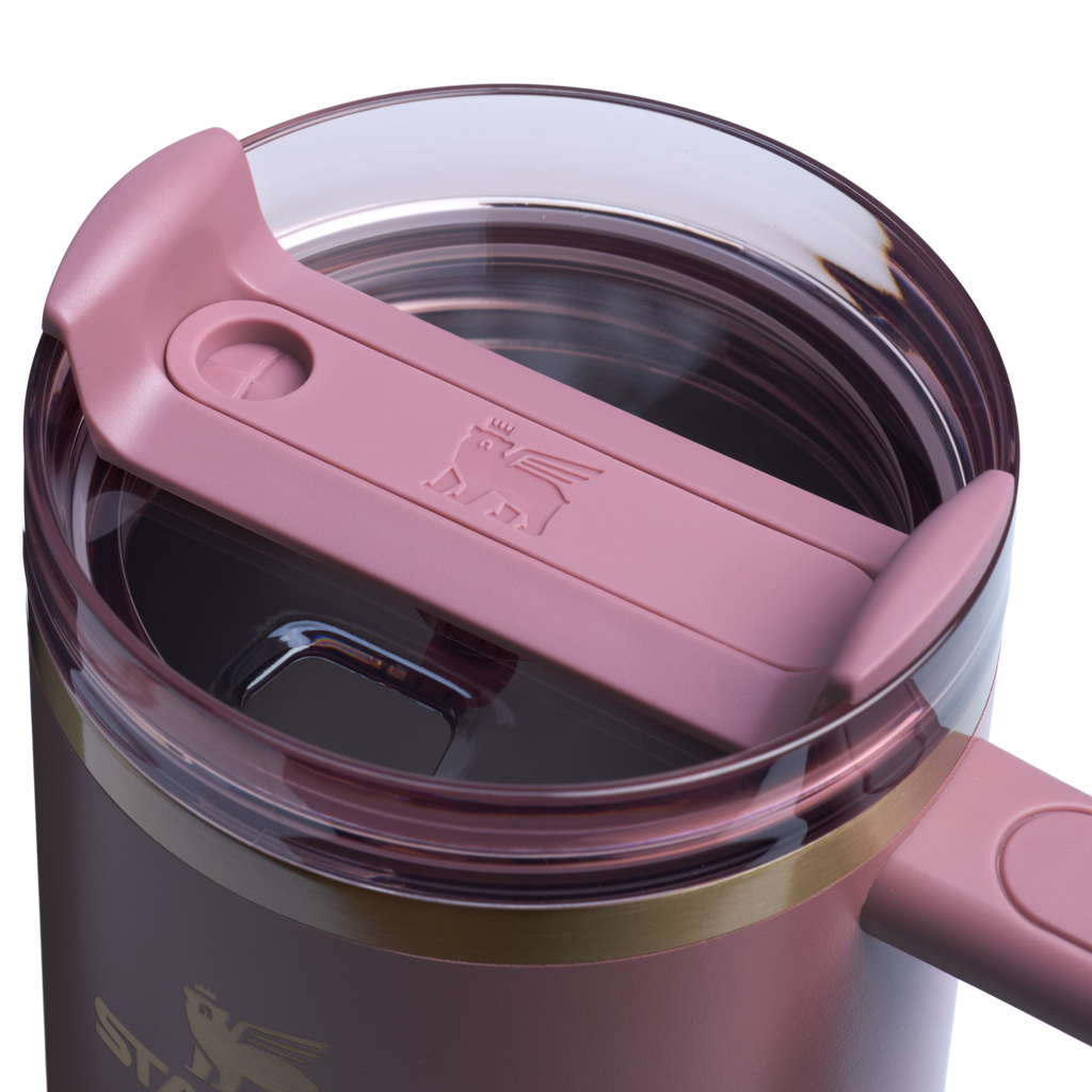 Car-Cup Friendly The Quencher H2.0 Flowstate Tumbler D050X - Premium Stainless Steel Straw Cup for All-Day Hydration Detail