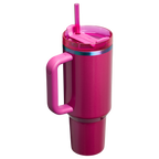 Car-Cup Friendly The Quencher H2.0 Flowstate Tumbler D050X - Premium Stainless Steel Straw Cup for All-Day Hydration Detail