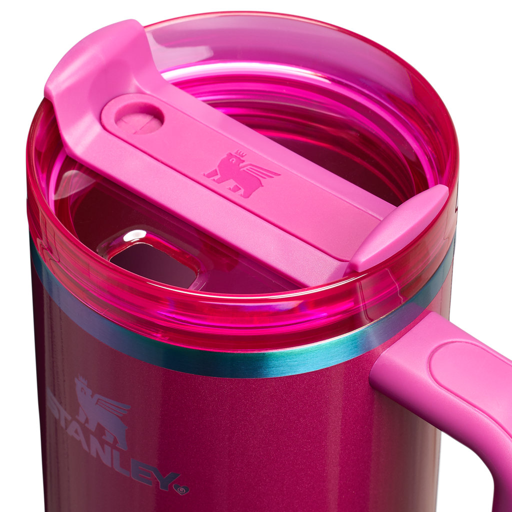 Car-Cup Friendly The Quencher H2.0 Flowstate Tumbler D050X - Premium Stainless Steel Straw Cup for All-Day Hydration Detail