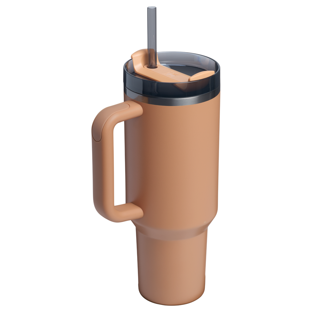 Car-Cup Friendly The Quencher H2.0 Flowstate Tumbler D050X - Premium Stainless Steel Straw Cup for All-Day Hydration Detail