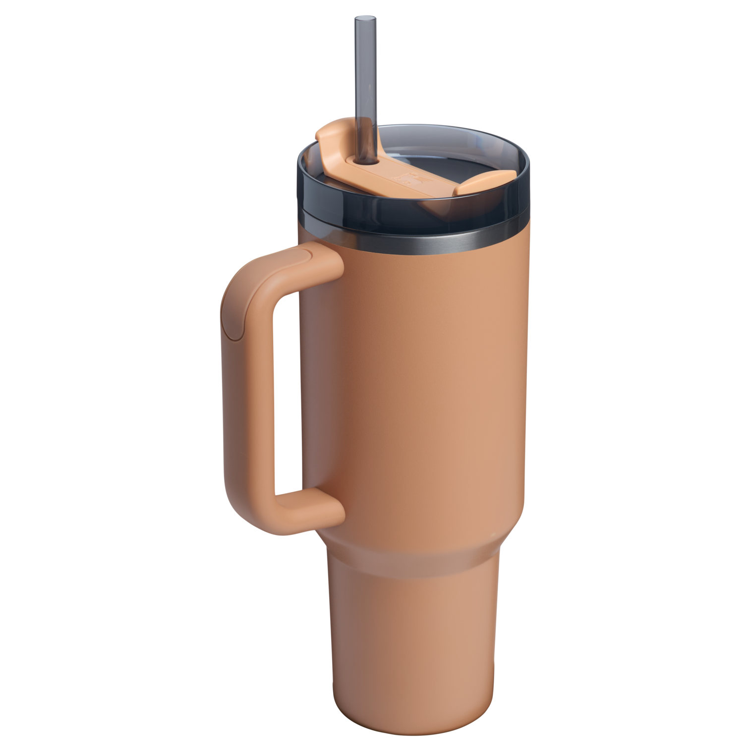 Double-Wall Vacuum The Quencher H2.0 Flowstate Tumbler  | Stanley Create D332L - Double-Wall Vacuum Insulated Travel Tumbler with Straw Detail
