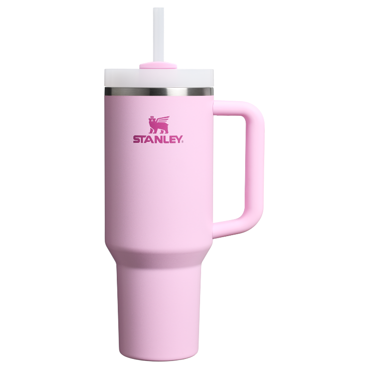 Car-Cup Friendly The Quencher H2.0 Flowstate Tumbler D050X - Premium Stainless Steel Straw Cup for All-Day Hydration - Cherry Blossom