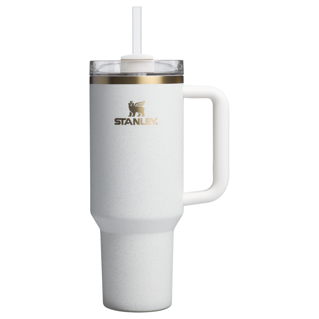 Double-Wall Vacuum The Quencher H2.0 Flowstate Tumbler  | Stanley Create D332L - Double-Wall Vacuum Insulated Travel Tumbler with Straw Detail