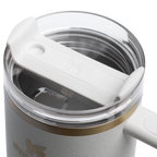 Car-Cup Friendly The Quencher H2.0 Flowstate Tumbler D050X - Premium Stainless Steel Straw Cup for All-Day Hydration Detail
