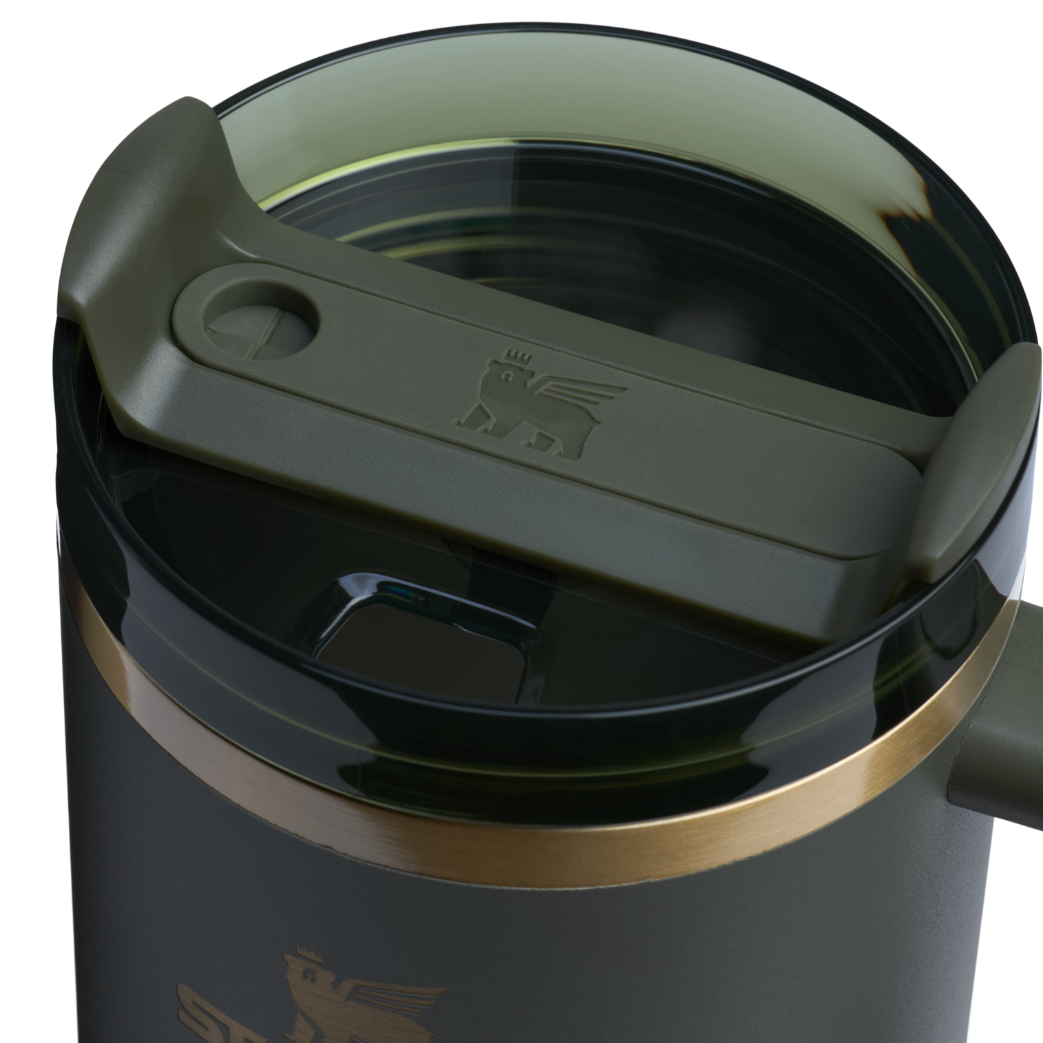 Double-Wall Vacuum The Quencher H2.0 Flowstate Tumbler  | Stanley Create D332L - Double-Wall Vacuum Insulated Travel Tumbler with Straw Detail