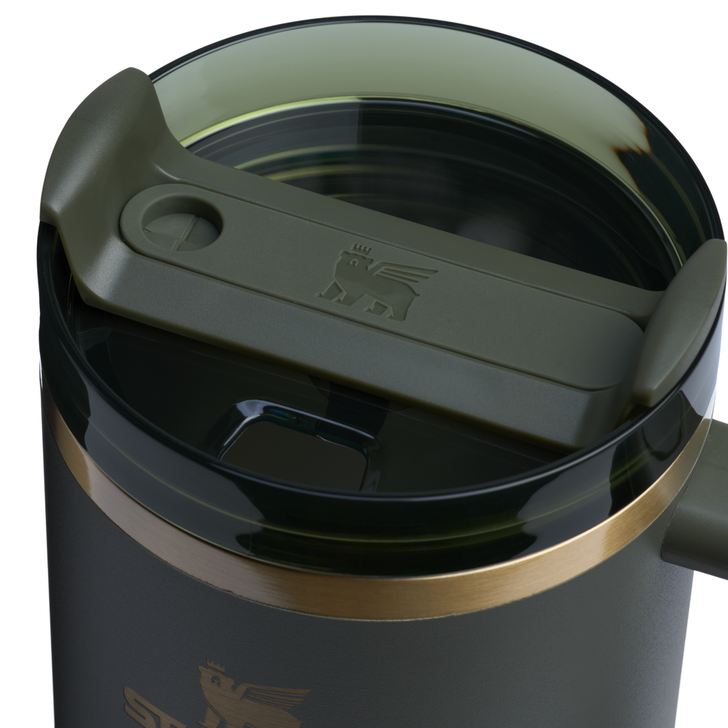 Car-Cup Friendly The Quencher H2.0 Flowstate Tumbler D050X - Premium Stainless Steel Straw Cup for All-Day Hydration Detail