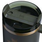 Car-Cup Friendly The Quencher H2.0 Flowstate Tumbler D050X - Premium Stainless Steel Straw Cup for All-Day Hydration Detail