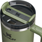 Car-Cup Friendly The Quencher H2.0 Flowstate Tumbler D050X - Premium Stainless Steel Straw Cup for All-Day Hydration Detail