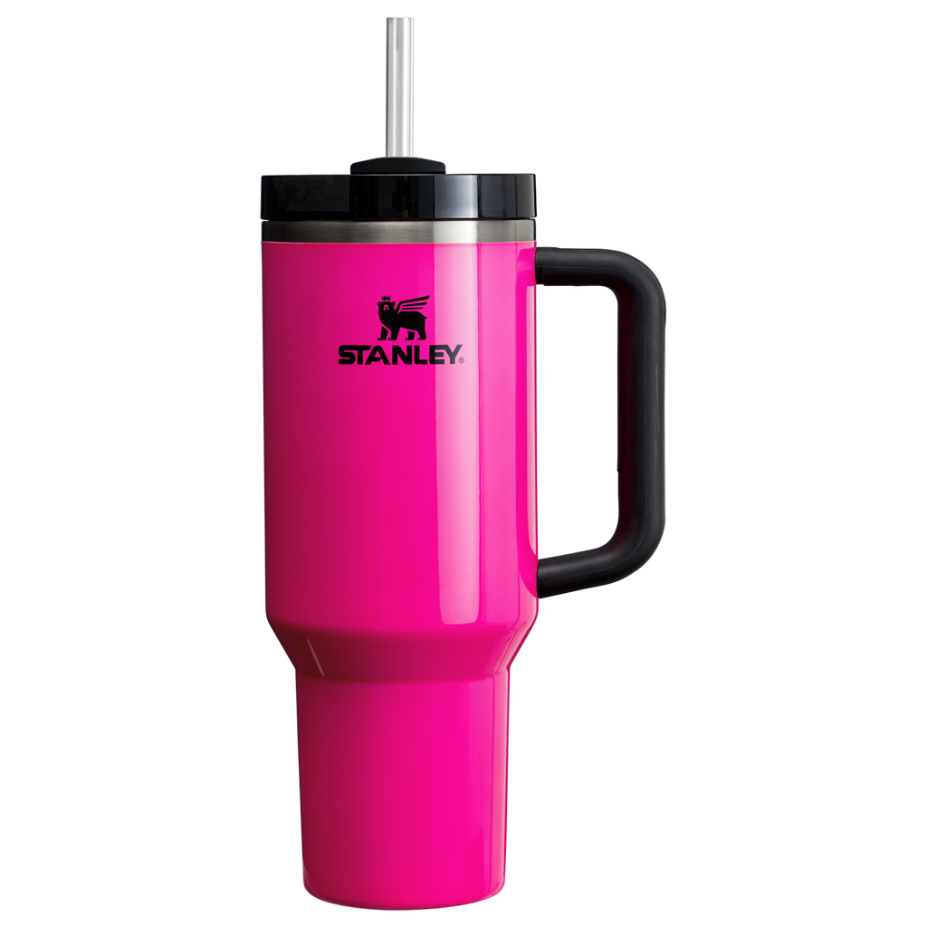 Double-Wall Vacuum The Quencher H2.0 Flowstate Tumbler  | Stanley Create D332L - Double-Wall Vacuum Insulated Travel Tumbler with Straw Detail