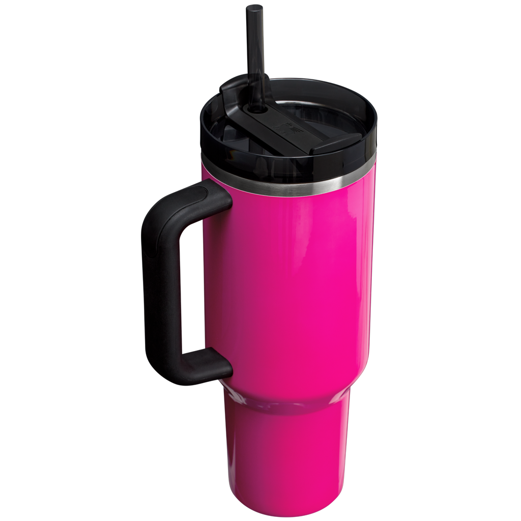 Car-Cup Friendly The Quencher H2.0 Flowstate Tumbler D050X - Premium Stainless Steel Straw Cup for All-Day Hydration Detail