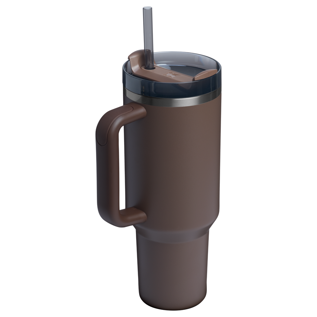 Car-Cup Friendly The Quencher H2.0 Flowstate Tumbler D050X - Premium Stainless Steel Straw Cup for All-Day Hydration Detail