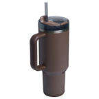 Double-Wall Vacuum The Quencher H2.0 Flowstate Tumbler  | Stanley Create D332L - Double-Wall Vacuum Insulated Travel Tumbler with Straw Detail