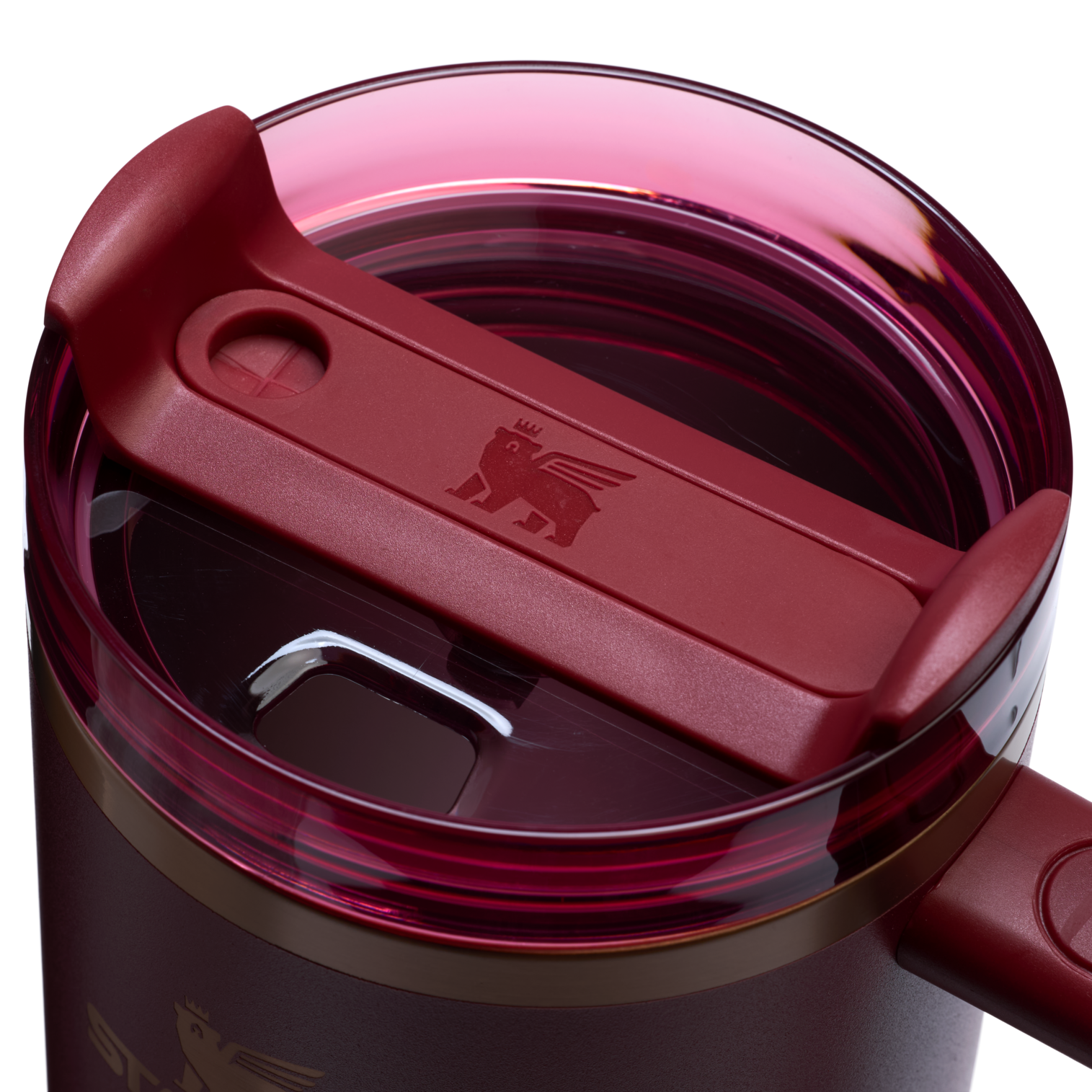 Double-Wall Vacuum The Quencher H2.0 Flowstate Tumbler  | Stanley Create D332L - Double-Wall Vacuum Insulated Travel Tumbler with Straw Detail